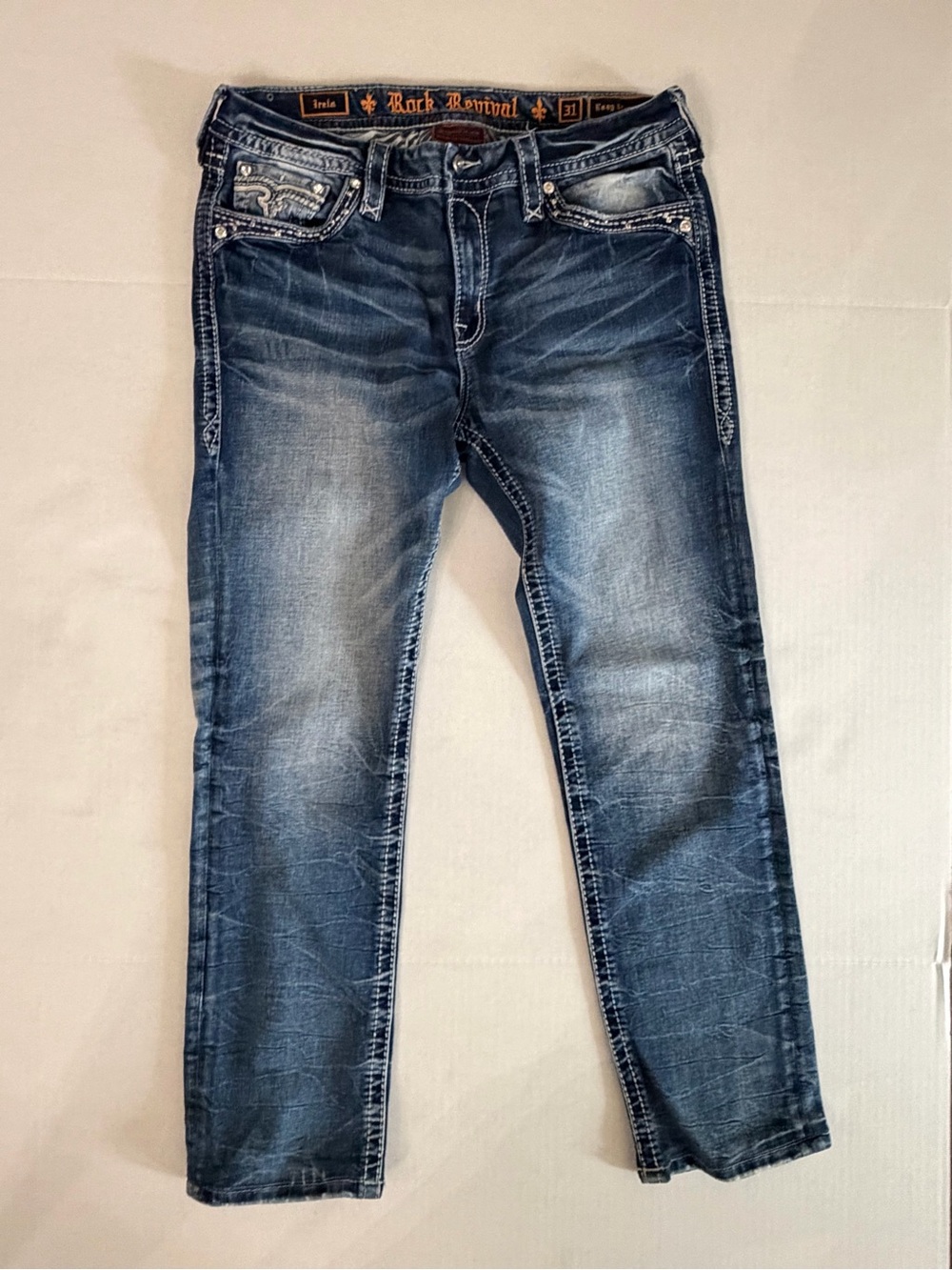 Rock Revival women’s Blue Washed size 31